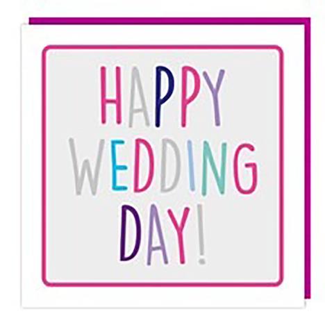 Jelly Bean Happy Wedding Day Card £2.95